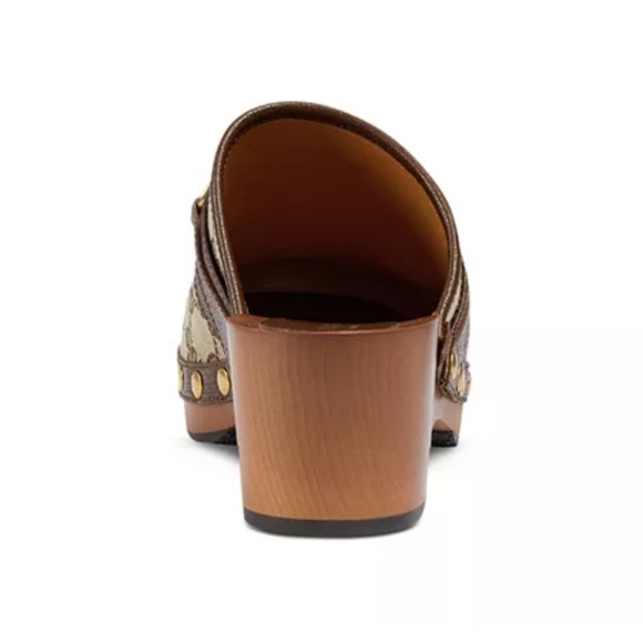 Gucci Gg Authentic Supreme Canvas Horsebit clogs Style 699187 - Picture 5 of 5